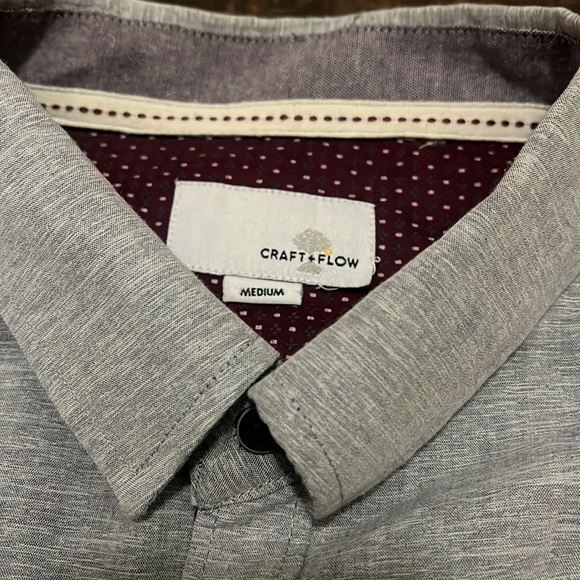 Craft and flow Mens button down - Picture 5 of 6